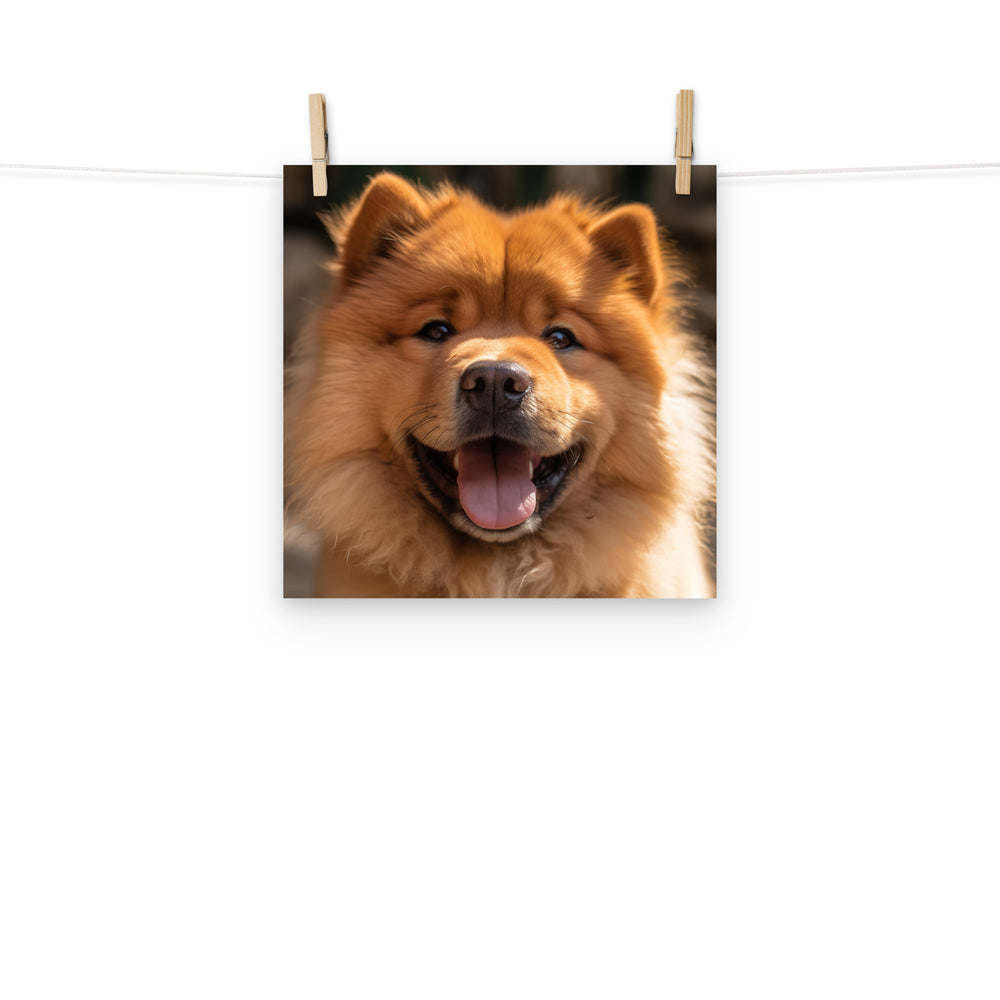 Chow Chow Photo paper poster - PosterfyAI.com