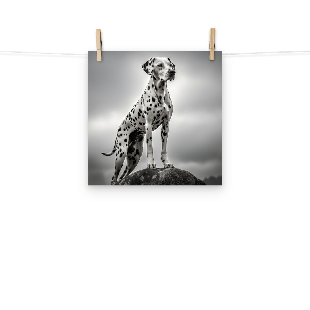 Dalmatian Photo paper poster - PosterfyAI.com