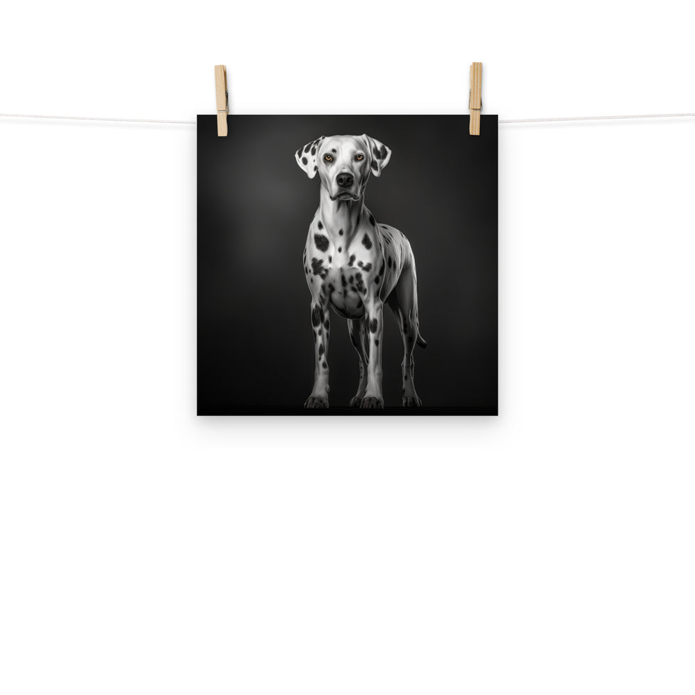 Dalmatian Photo paper poster - PosterfyAI.com