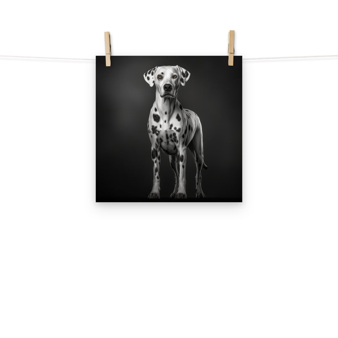 Dalmatian Photo paper poster - PosterfyAI.com