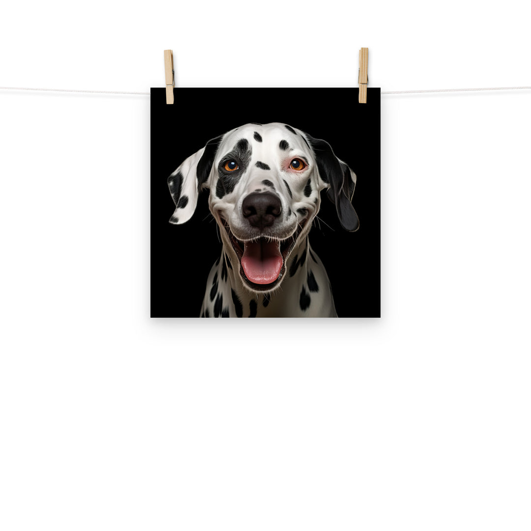 Dalmatian Photo paper poster - PosterfyAI.com