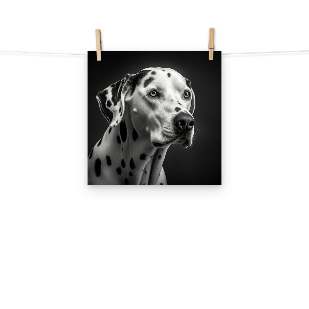 Dalmatian Photo paper poster - PosterfyAI.com