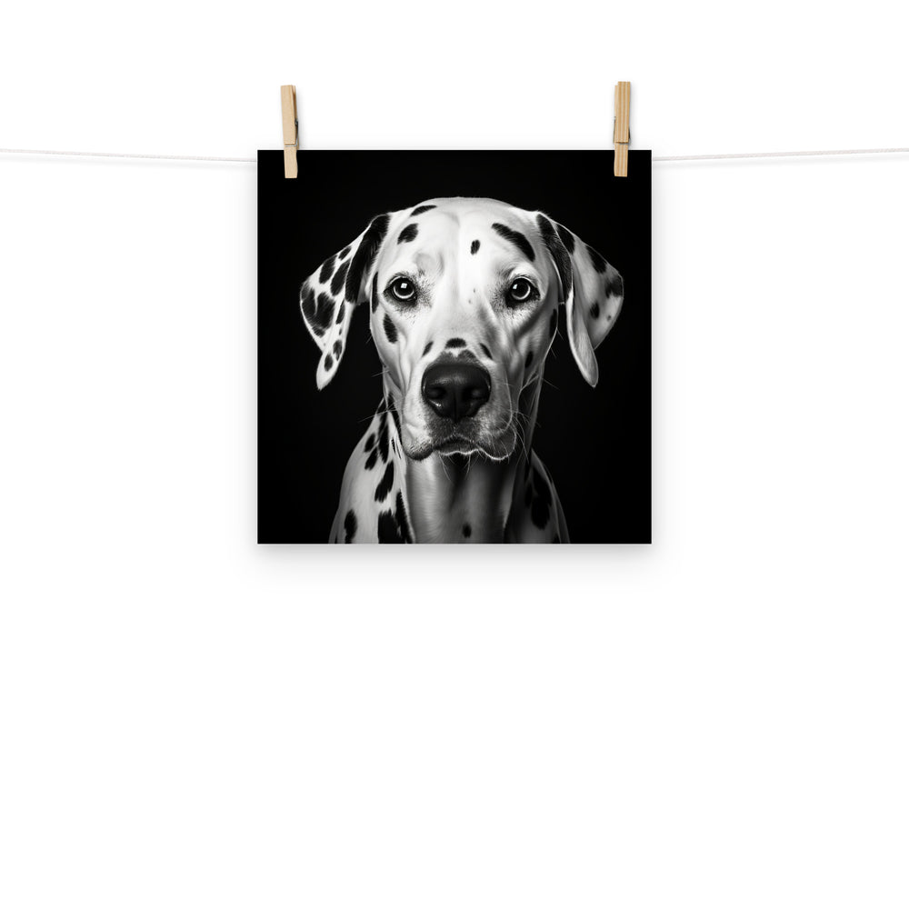 Dalmatian Photo paper poster - PosterfyAI.com