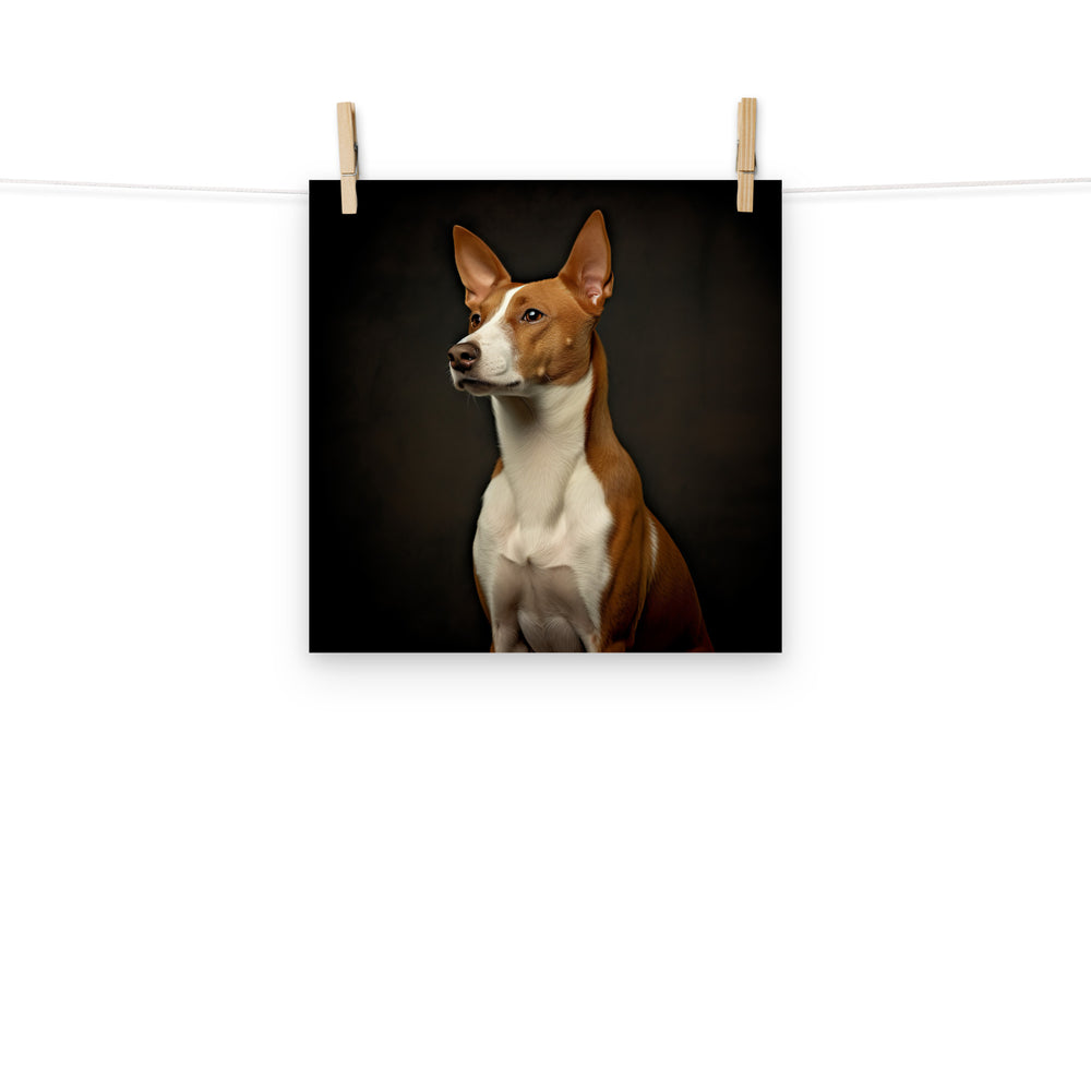 Basenji Photo paper poster - PosterfyAI.com