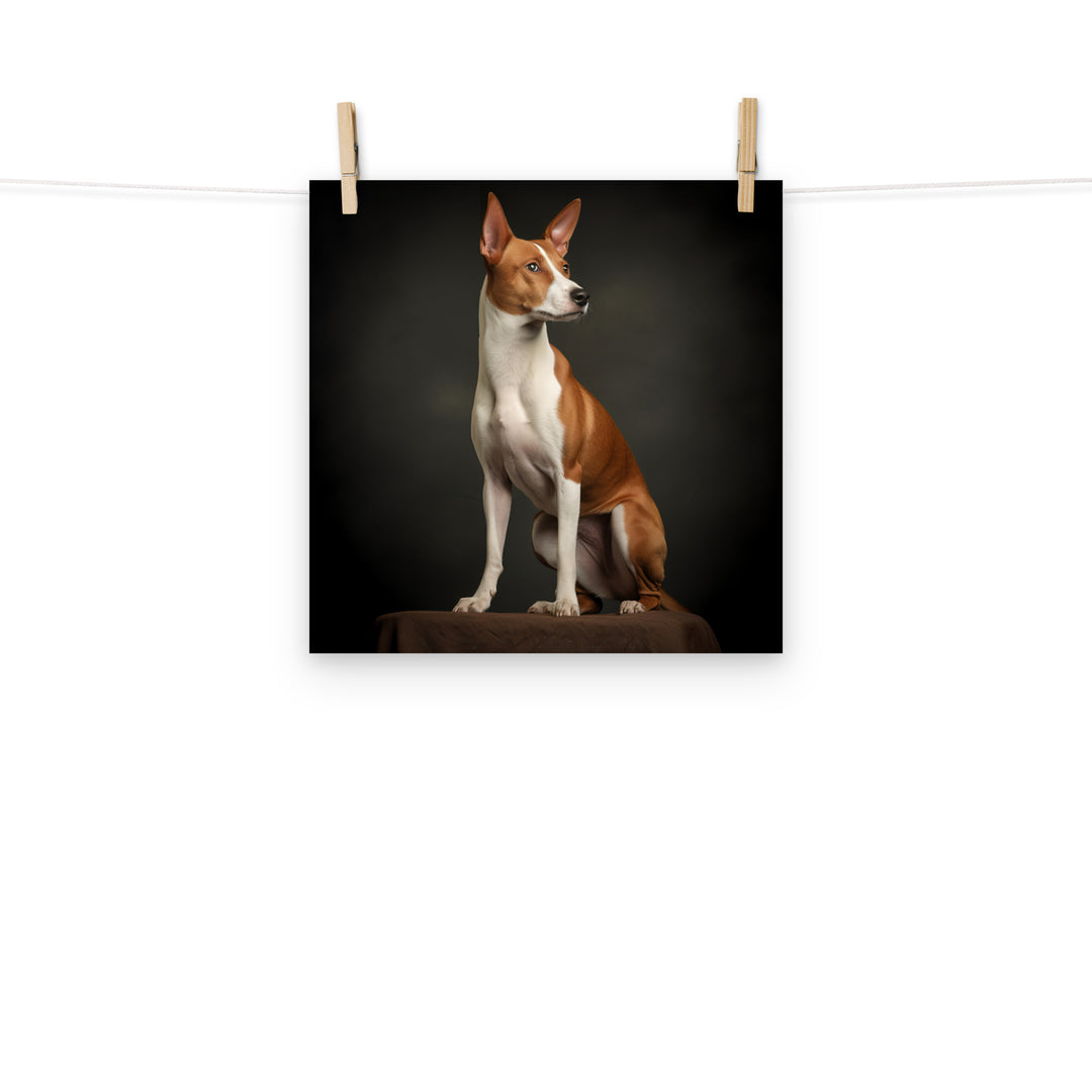 Basenji Photo paper poster - PosterfyAI.com