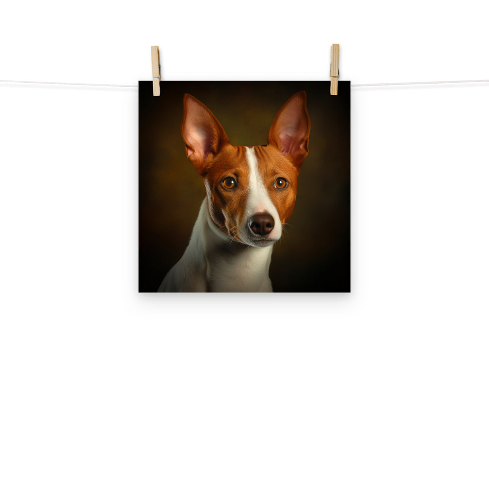 Basenji Photo paper poster - PosterfyAI.com