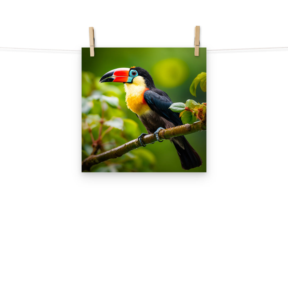 Toucan Photo paper poster - PosterfyAI.com