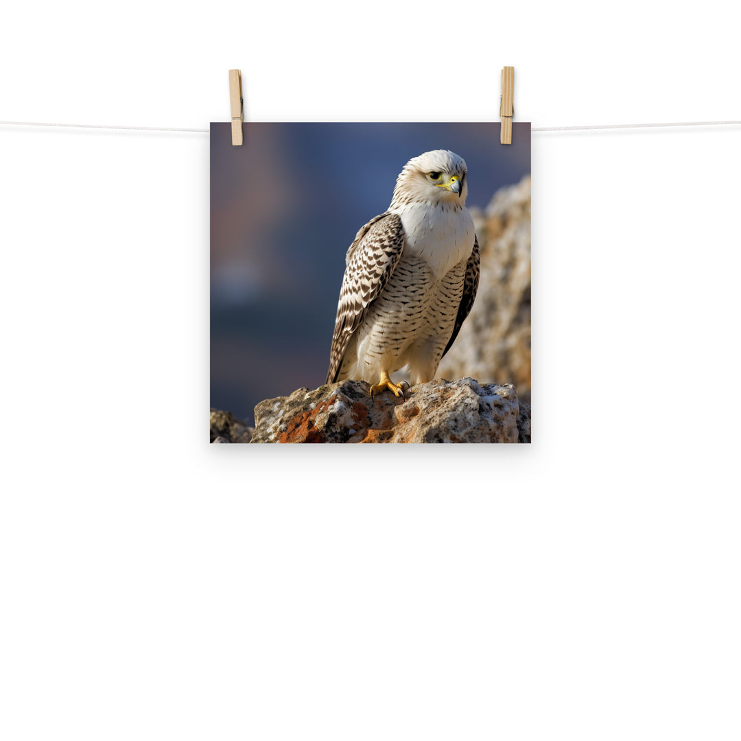 Gyrfalcon Photo paper poster - PosterfyAI.com