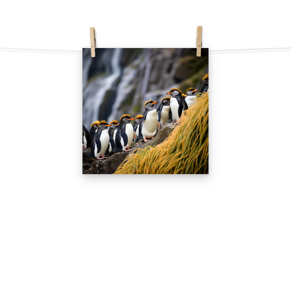 Penguin Photo paper poster - PosterfyAI.com