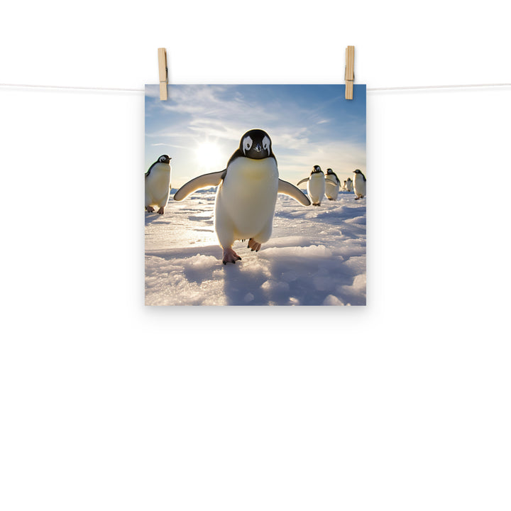 Penguin Photo paper poster - PosterfyAI.com