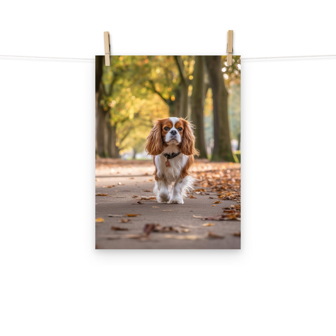 Cavalier King Charles Photo paper poster - PosterfyAI.com