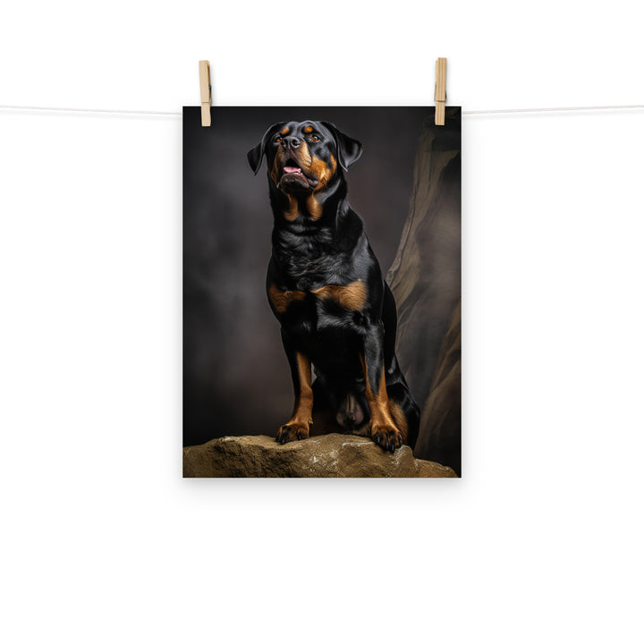 Rottweiler Photo paper poster - PosterfyAI.com