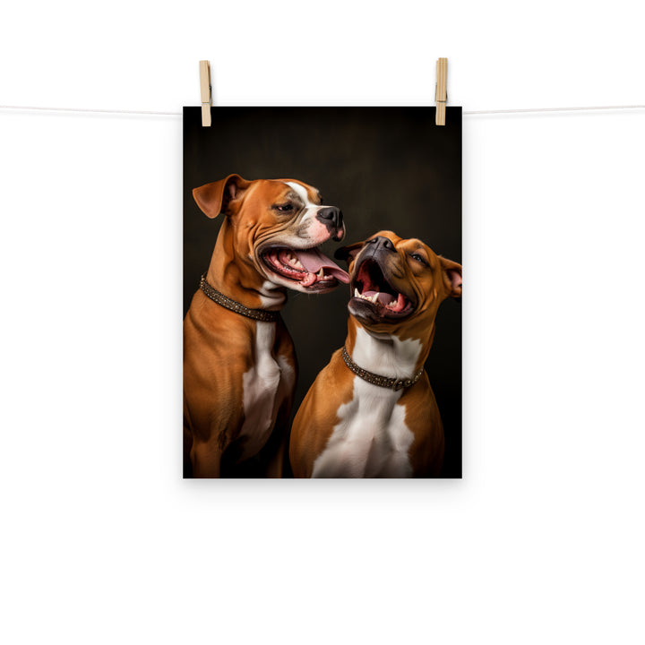 Boxer Photo paper poster - PosterfyAI.com