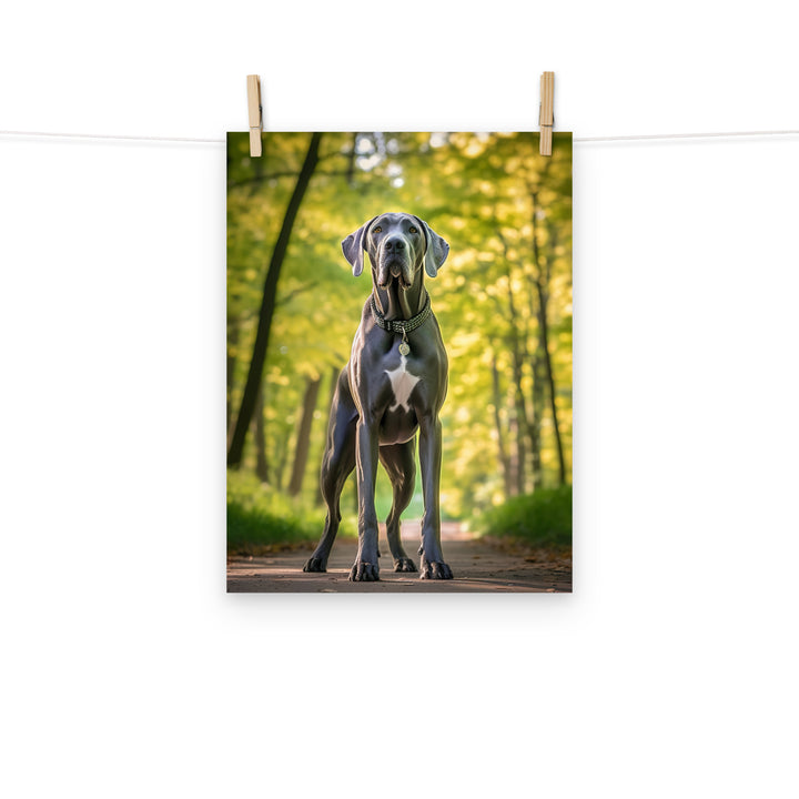 Great Dane Photo paper poster - PosterfyAI.com