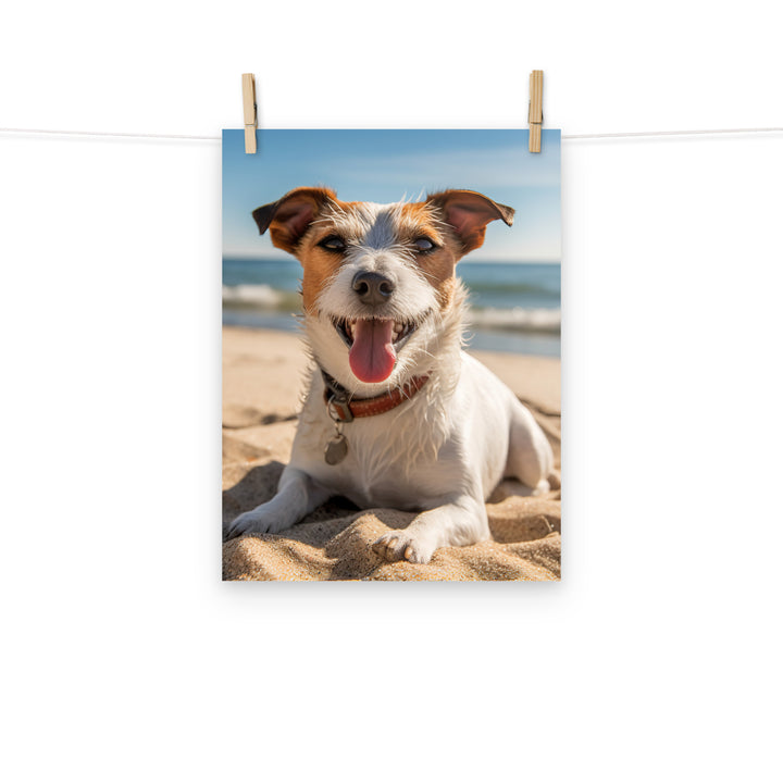 Jack Russell Terrier Photo paper poster - PosterfyAI.com