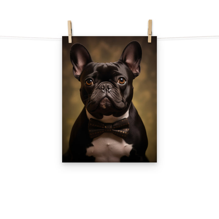 French Bulldog Photo paper poster - PosterfyAI.com