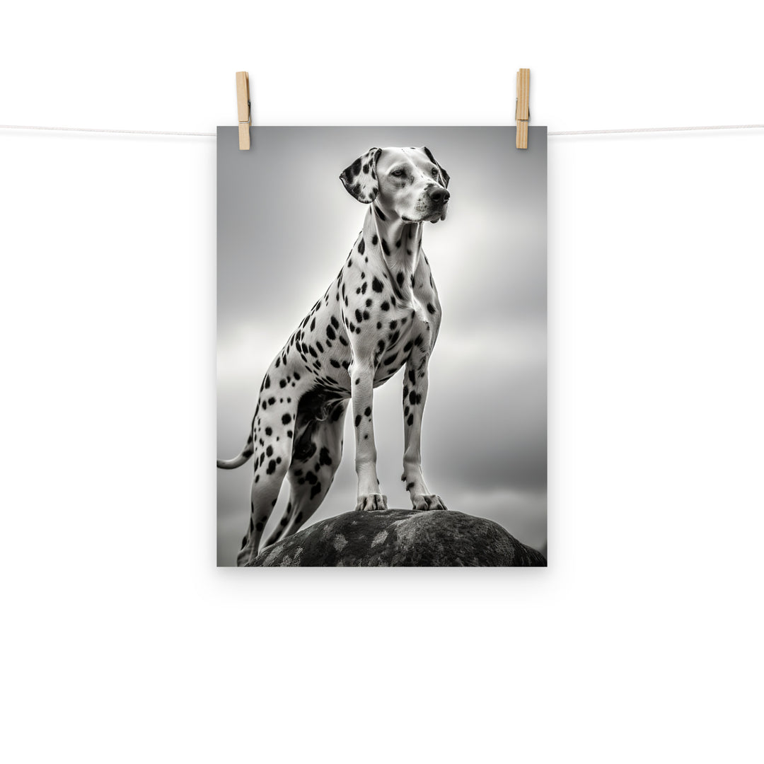 Dalmatian Photo paper poster - PosterfyAI.com