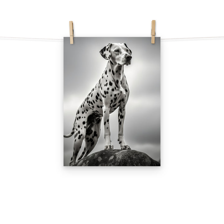 Dalmatian Photo paper poster - PosterfyAI.com