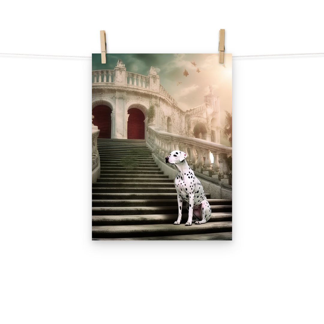 Dalmatian Photo paper poster - PosterfyAI.com