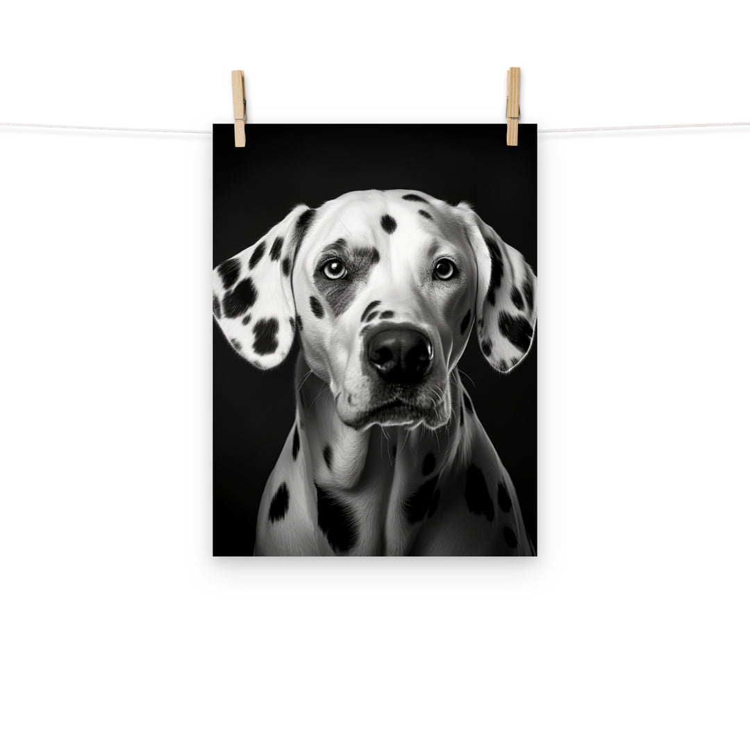 Dalmatian Photo paper poster - PosterfyAI.com