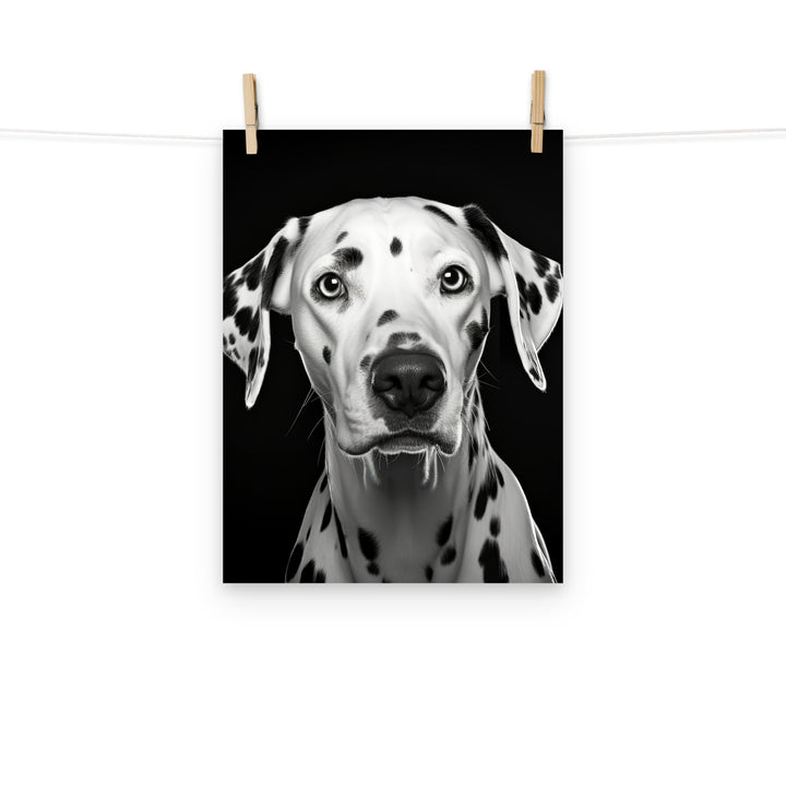 Dalmatian Photo paper poster - PosterfyAI.com