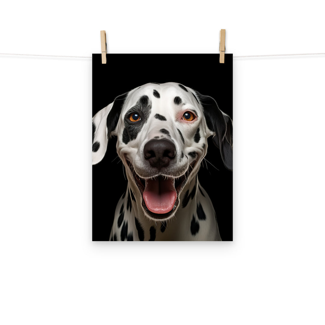 Dalmatian Photo paper poster - PosterfyAI.com