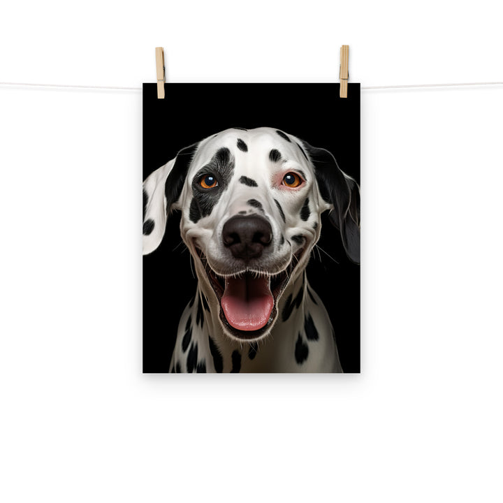 Dalmatian Photo paper poster - PosterfyAI.com