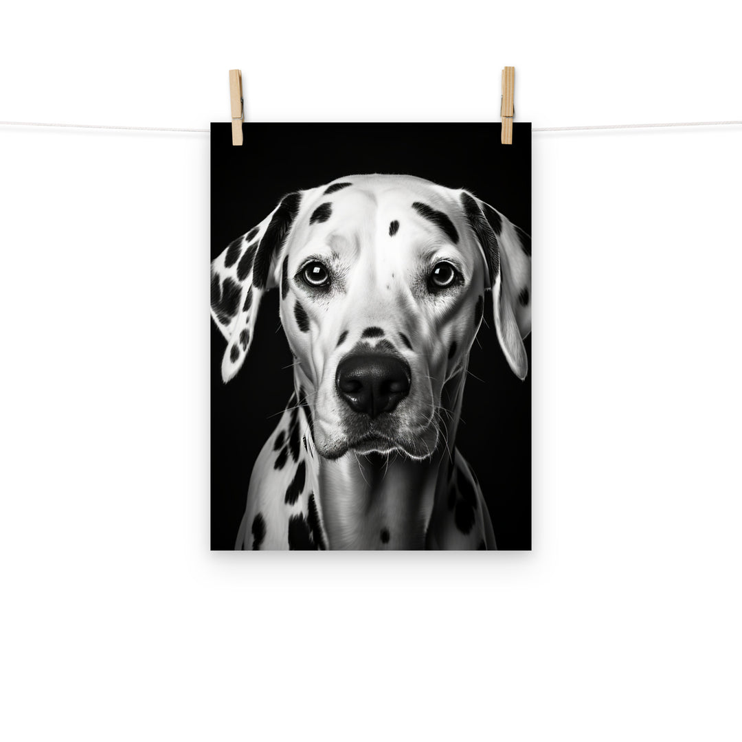 Dalmatian Photo paper poster - PosterfyAI.com