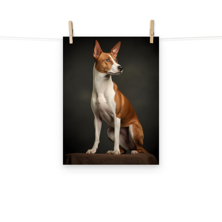 Basenji Photo paper poster - PosterfyAI.com