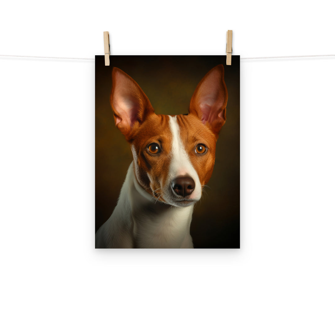 Basenji Photo paper poster - PosterfyAI.com