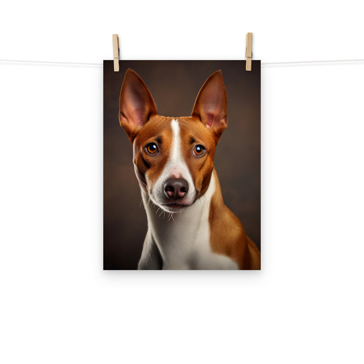 Basenji Photo paper poster - PosterfyAI.com