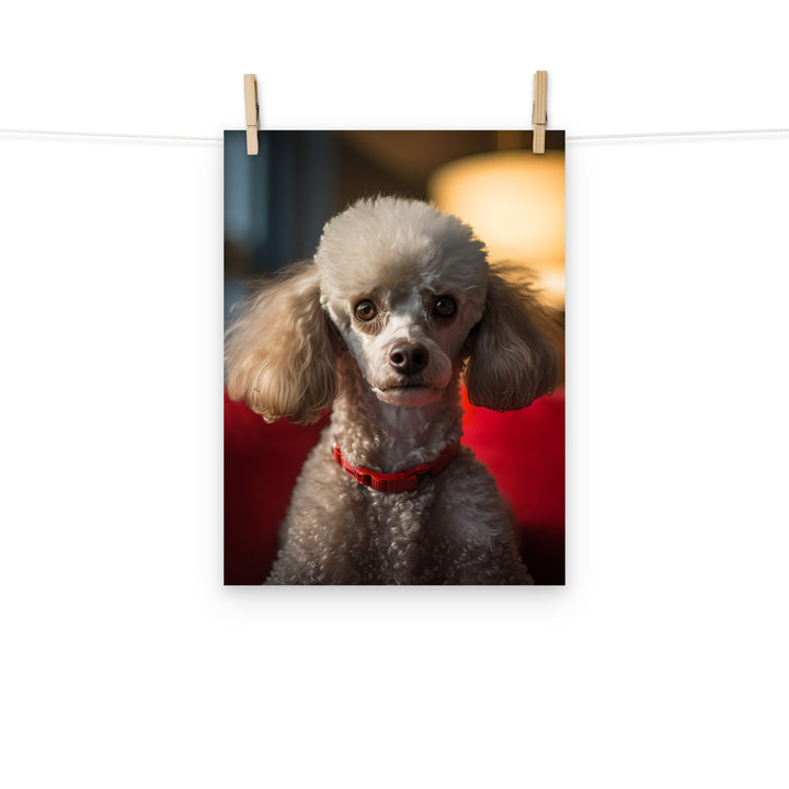 Poodle Photo paper poster - PosterfyAI.com