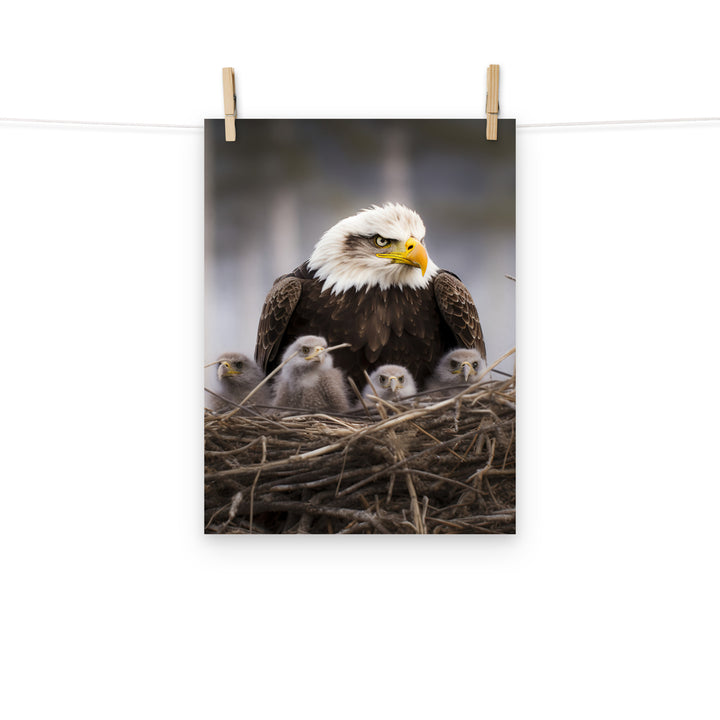 Eagle Photo paper poster - PosterfyAI.com