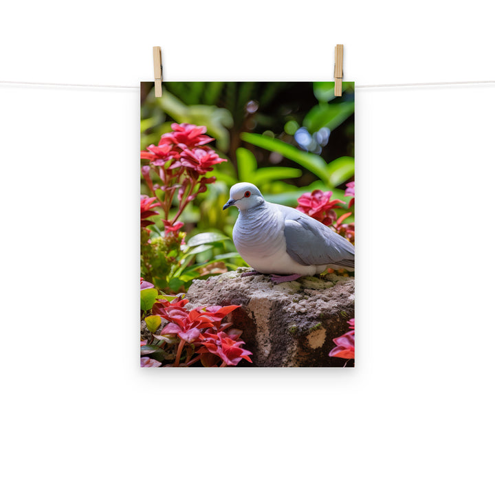 Dove Photo paper poster - PosterfyAI.com