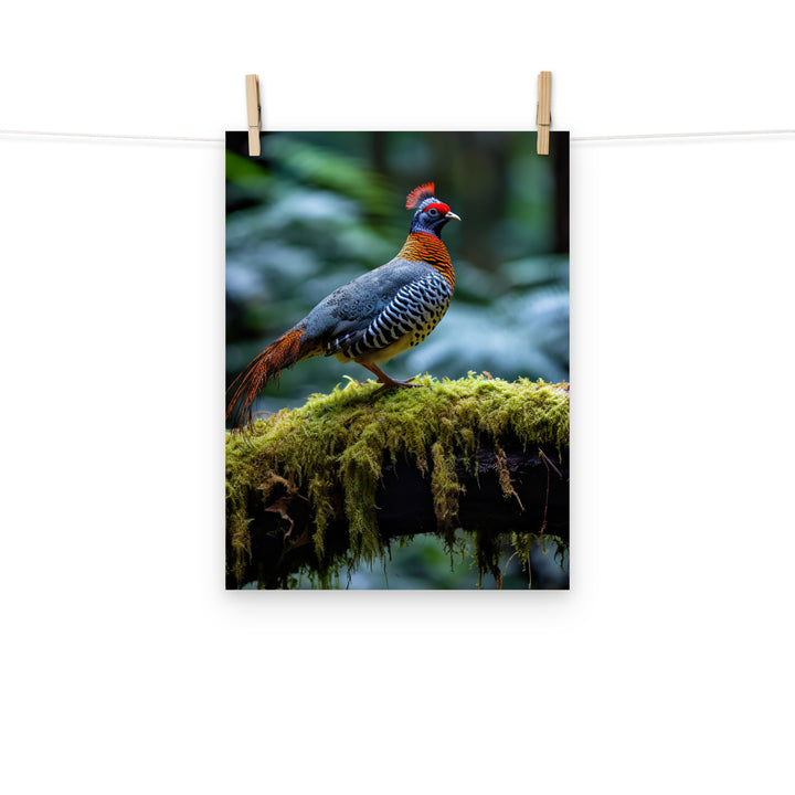 Pheasant Photo paper poster - PosterfyAI.com