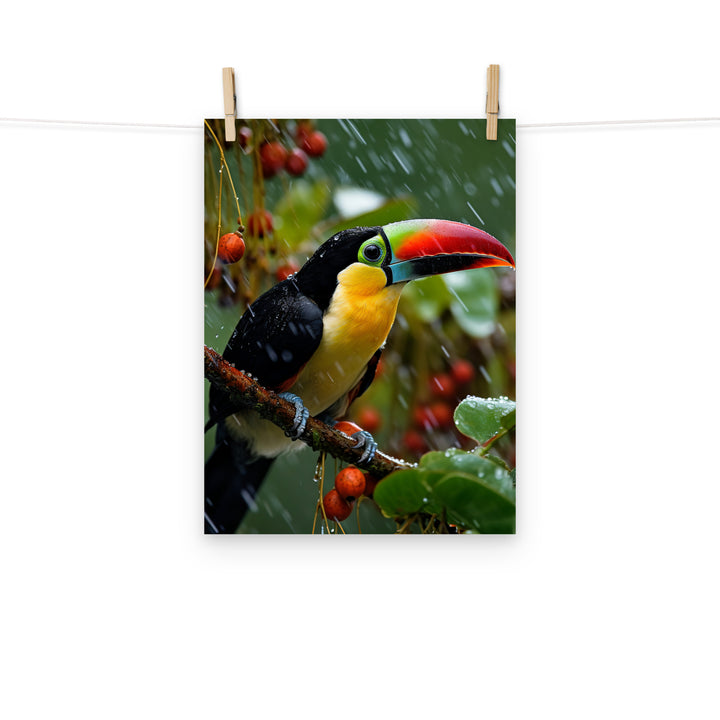 Toucan Photo paper poster - PosterfyAI.com