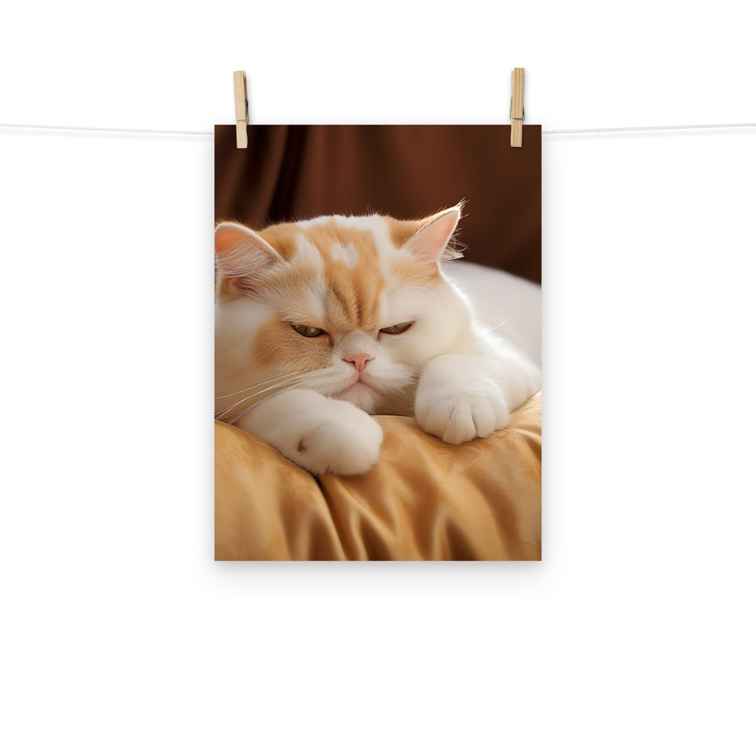 Exotic Shorthair Photo paper poster - PosterfyAI.com