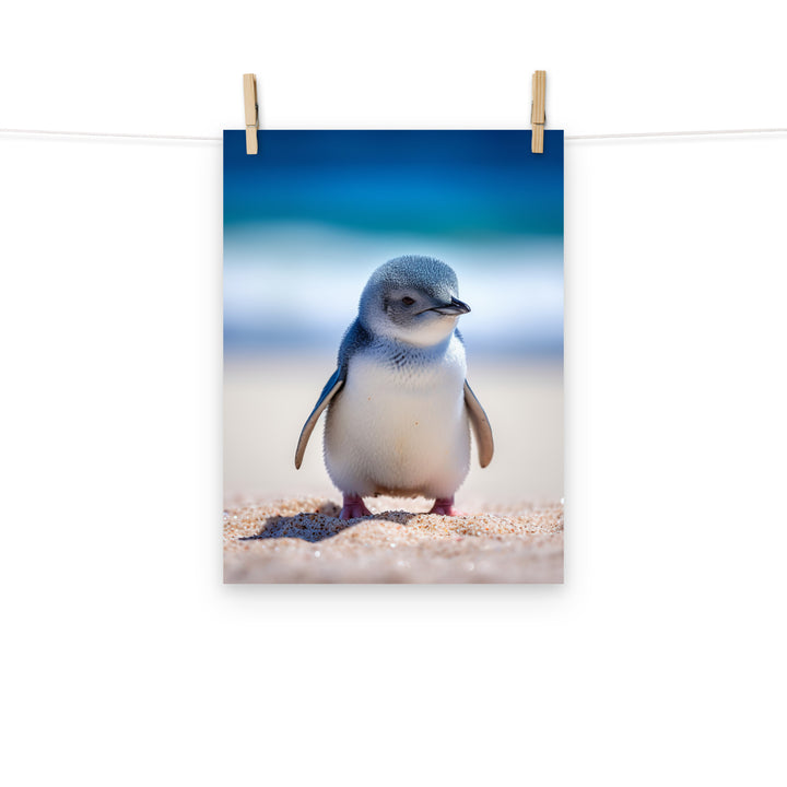 Penguin Photo paper poster - PosterfyAI.com