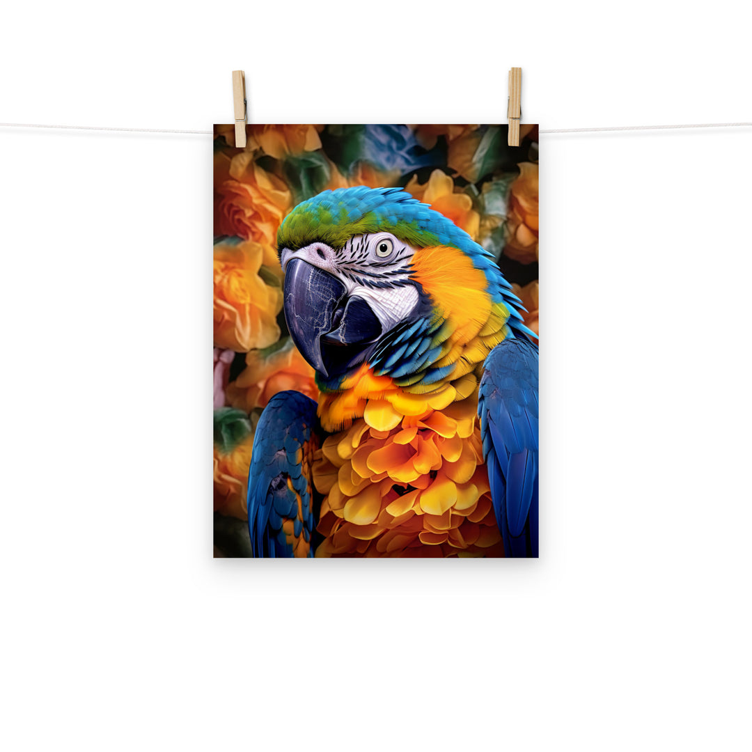 Macaw Photo paper poster - PosterfyAI.com