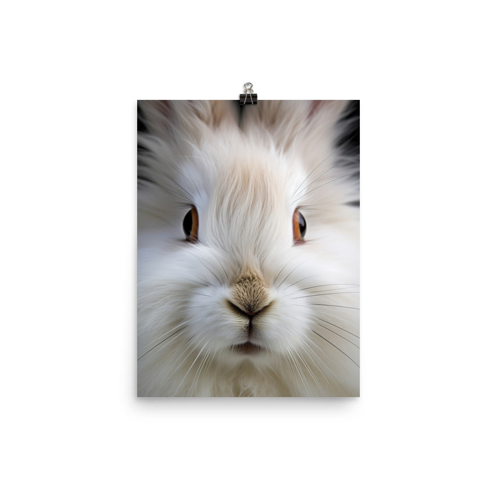 Charming Himalayan Bunny Photo paper poster - PosterfyAI.com