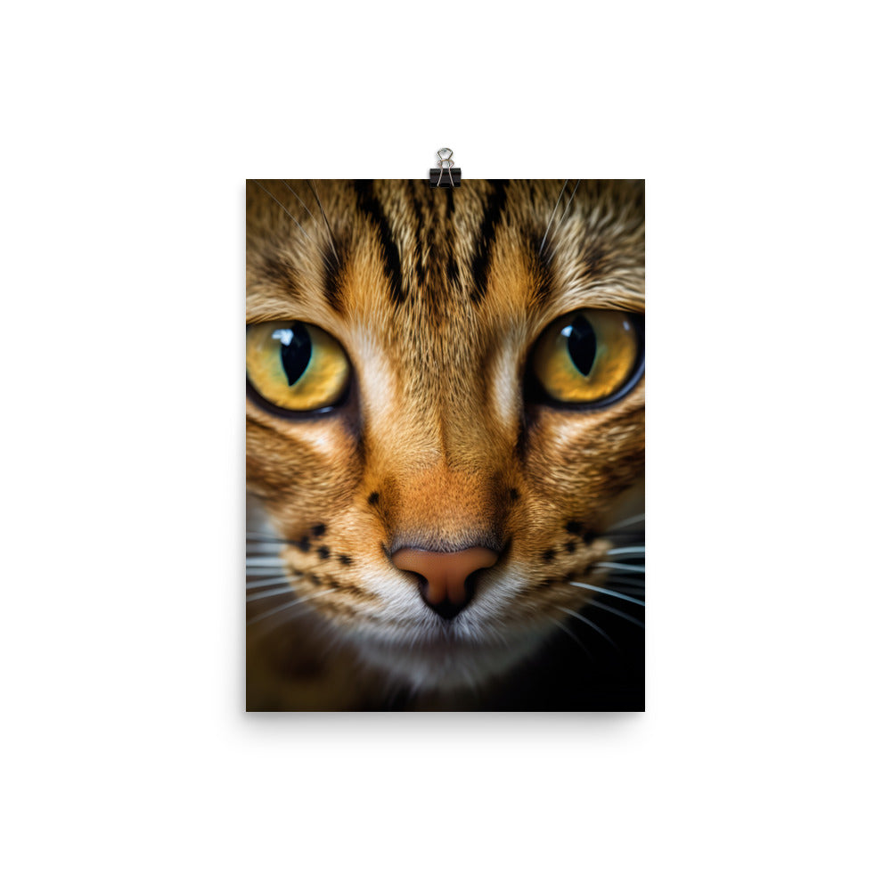 Ocicat Kitten Photo paper poster - PosterfyAI.com