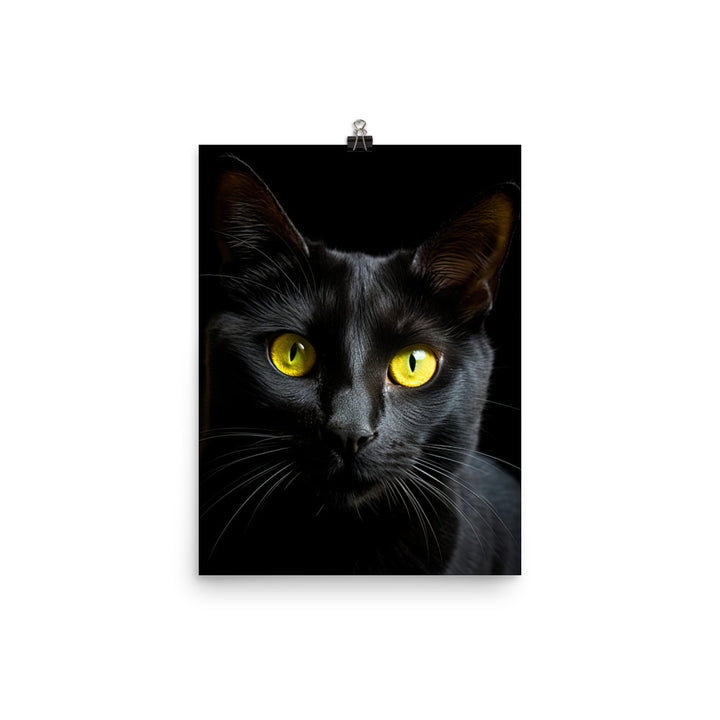 Bombay Cat in Stunning Detail Photo paper poster - PosterfyAI.com