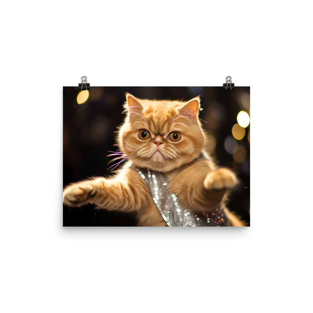 Exotic Shorthair Photo paper poster - PosterfyAI.com