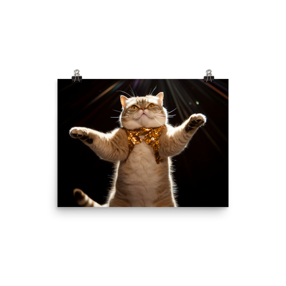 Exotic Shorthair Photo paper poster - PosterfyAI.com