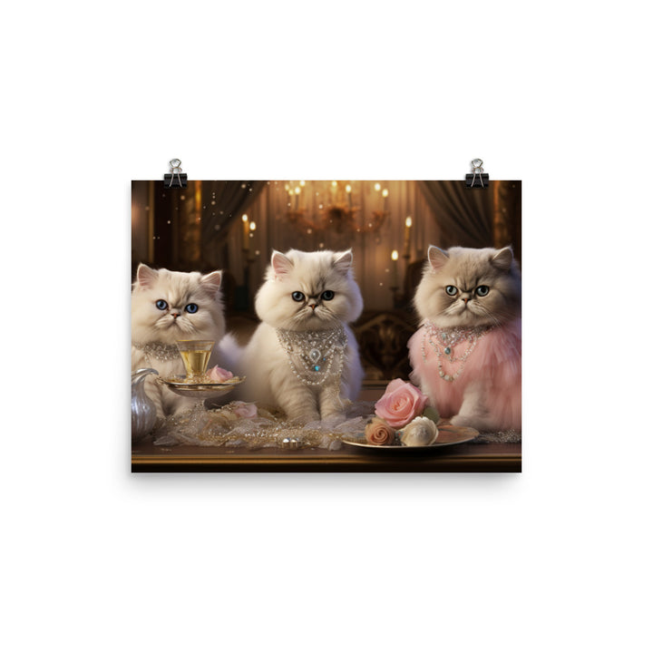 Exotic Shorthair Photo paper poster - PosterfyAI.com