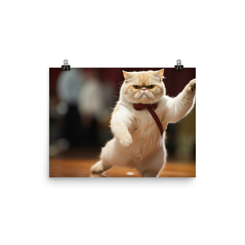 Exotic Shorthair Photo paper poster - PosterfyAI.com