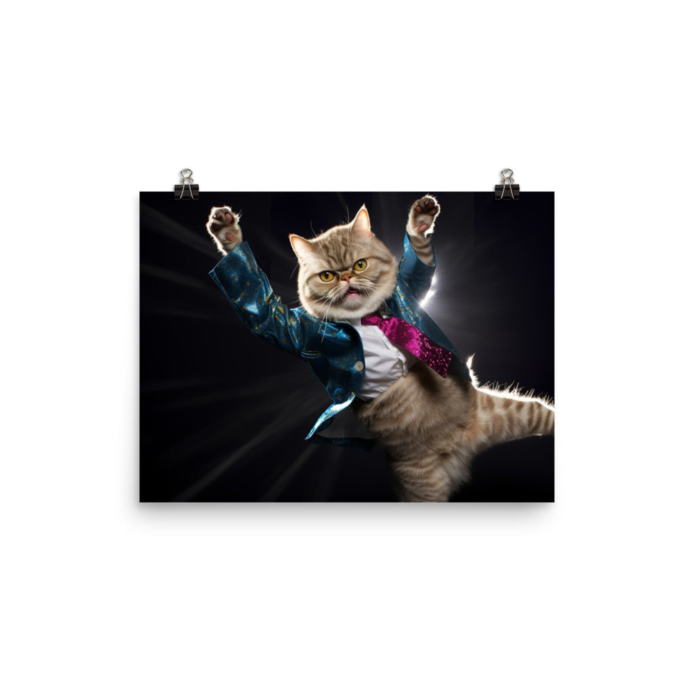 Exotic Shorthair Photo paper poster - PosterfyAI.com