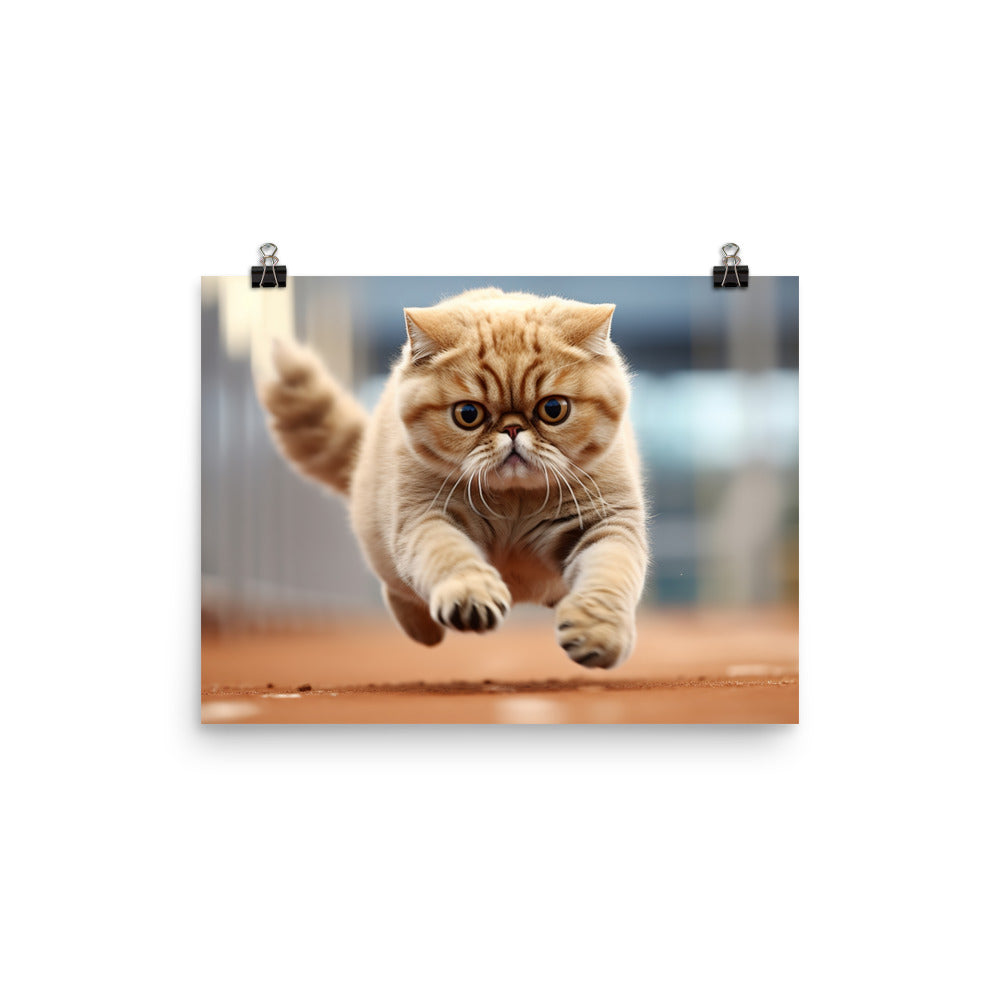 Exotic Shorthair Photo paper poster - PosterfyAI.com