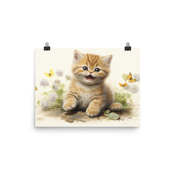 Exotic Shorthair Photo paper poster - PosterfyAI.com