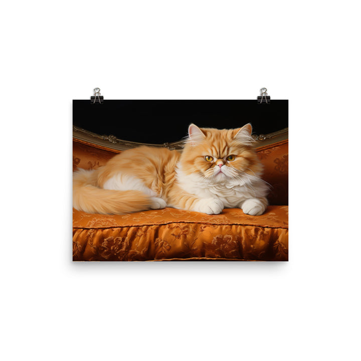 Exotic Shorthair Photo paper poster - PosterfyAI.com